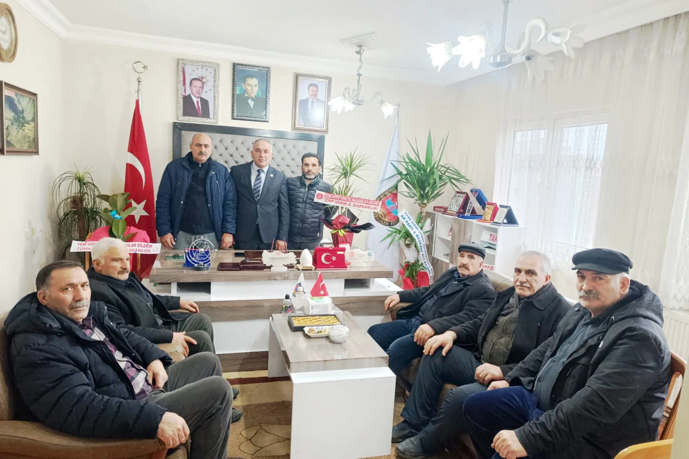 Yüzbaşılar Kooperatifi’nden Başkan Bülent Beklen’e Anlamlı Ziyaret