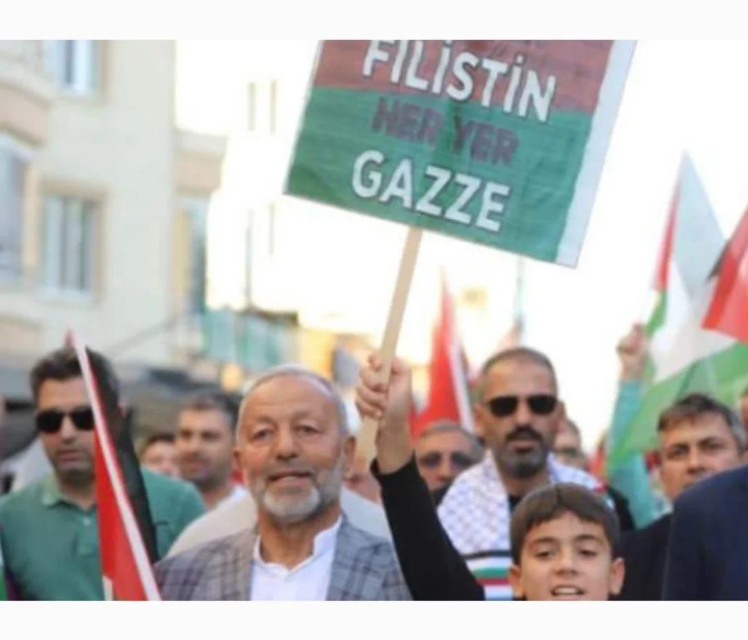 Iğdır'da İşadamı Abdulcabbar Baştemur, Filistin'e Destek Yürüyüşü...