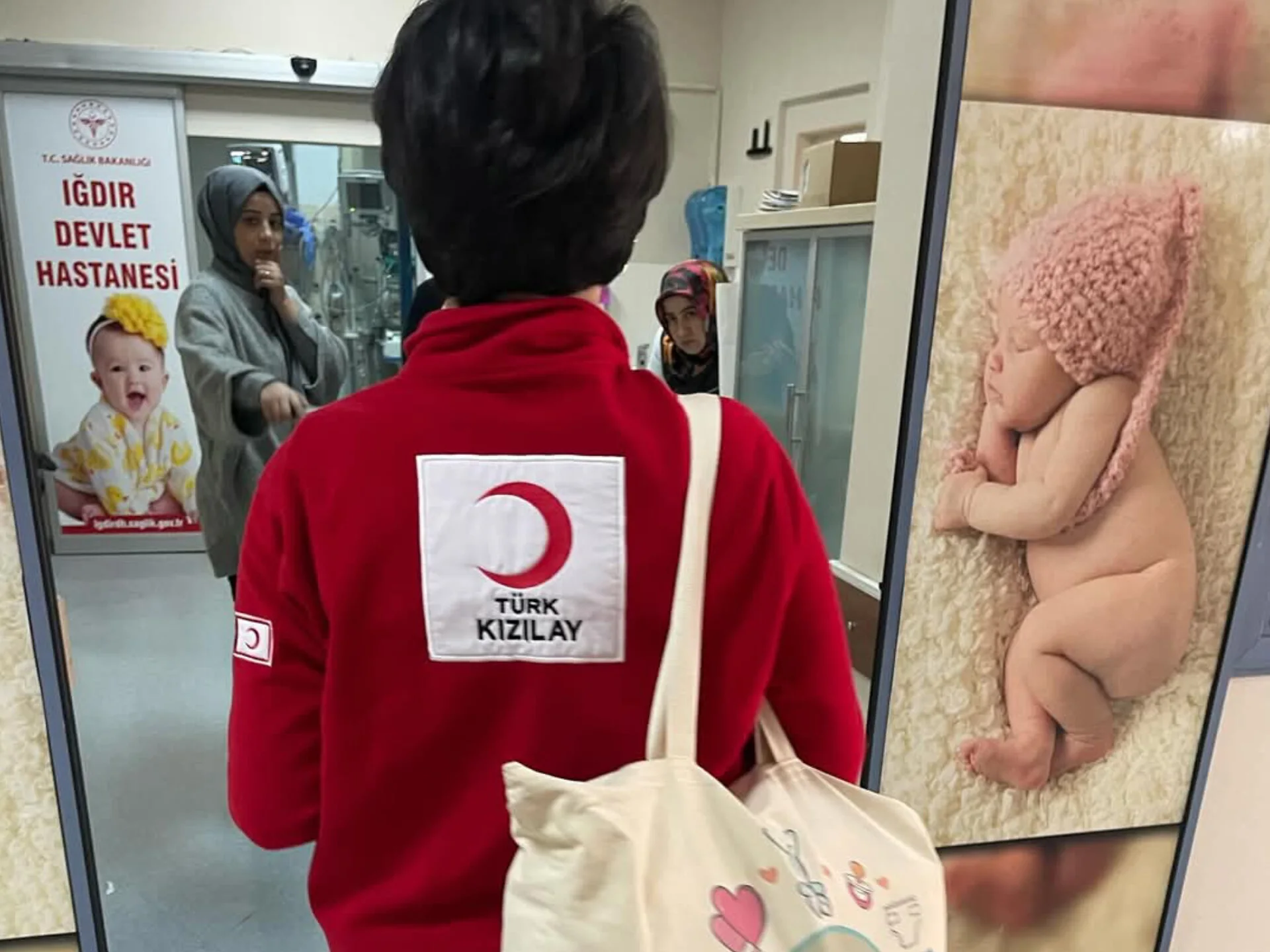 Türk Kızılay Iğdır Şubesi’nden Yeni Doğan Bebeğe Anlamlı Ziyaret