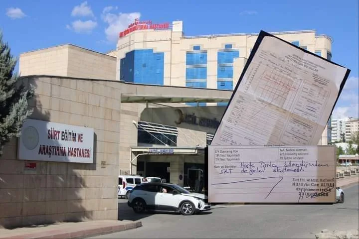 İnsanlık Onuruna Yapılan Alçakça Bir Saldırı: Siirt Devlet Hastanesi’nde Yaşanan Skandal Ayrımcılık!