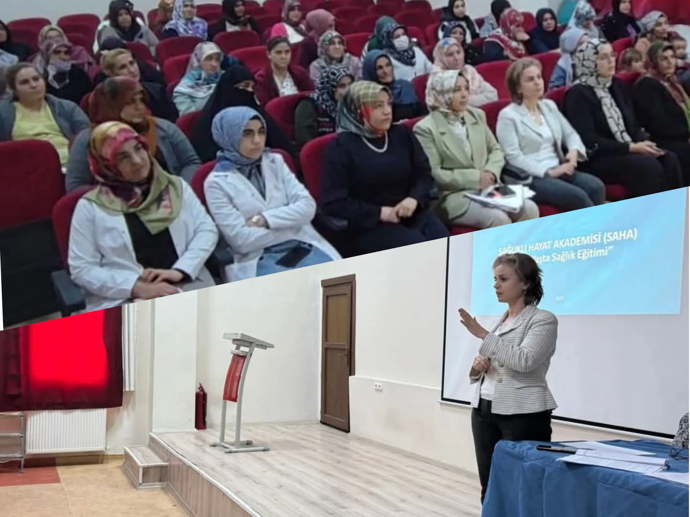Sağlık Hayat Akademisi Kapsamında Halk Eğitimleri Başladı.