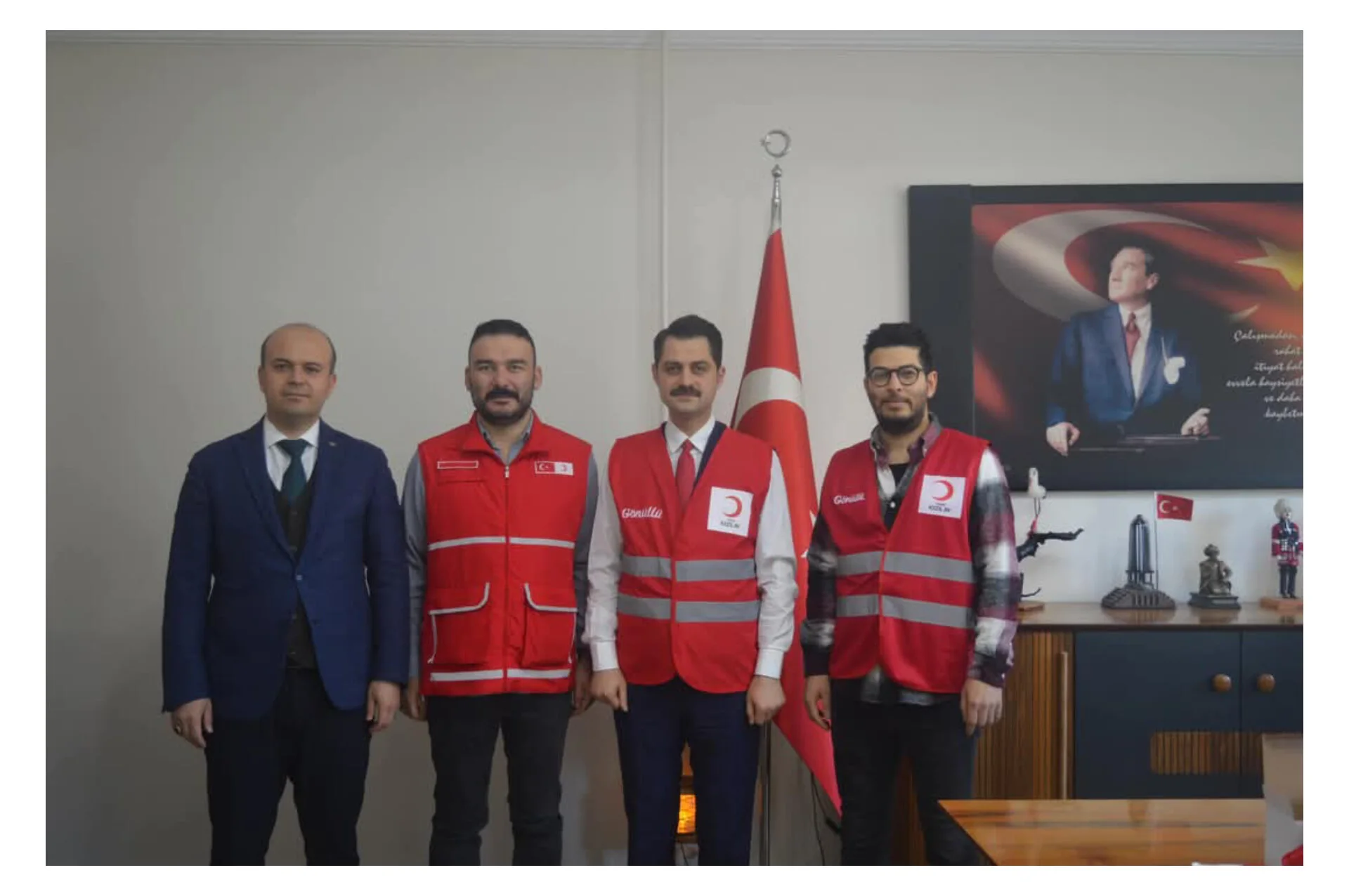 Türk Kızılay Iğdır Şube Başkanı Doç. Dr. Ali İhsan Atalay’dan Tuzluca Kaymakamı Abdüllatif Yılmaz’a Ziyaret
