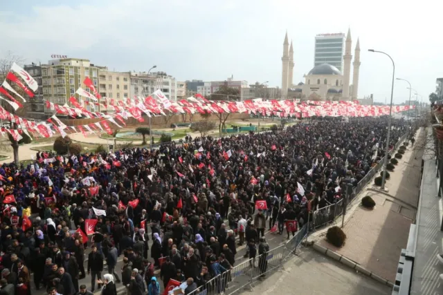 Yeniden Refah Partisi’nden Şanlıurfa’da büyük miting