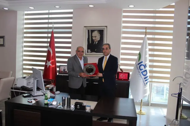 Nahçıvan Başkonsolosu Asip Kaya’dan Iğdır Ticaret ve Sanayi Odası’na Veda Ziyareti