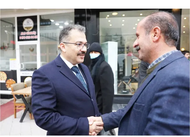 Iğdır Valisi Ercan Turan’dan Esnaf ve Yüzbaşılar Köyü Muhtarı Ahmet Uca’ya Ziyaret