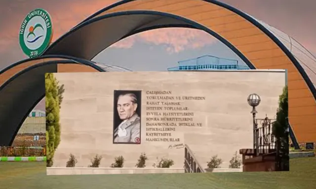Iğdır Üniversitesi’nde Atatürk Büstü Neden Yok? Atatürksüz ÜniversiteOlmaz IğdırÜniversitesi Atatürk