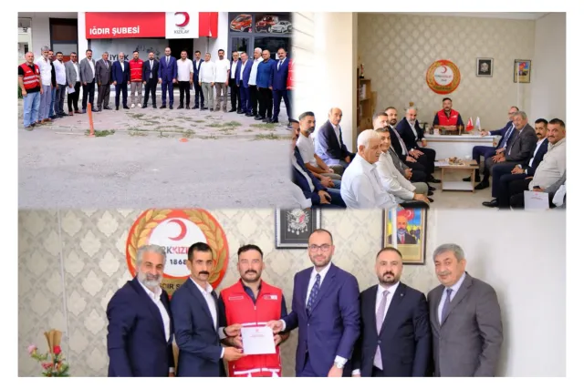 MHP’den Kızılay’a Ziyaret: “Asırlık Birlik, Sonsuz Kardeşlik”