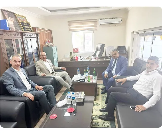 Iğdır İl Müftülüğü'nde Özel Ziyaret:İşadamı Mehmet Demirel Ailesi ve AK Parti İlçe Başkanı Buluştu