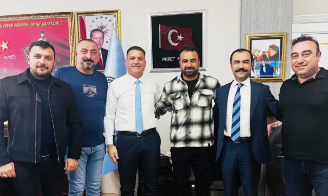 Iğdır Şehit Bülent Aydın Havalimanı Müdürü Fikret Bağca’ya Ziyaretler Devam Ediyor