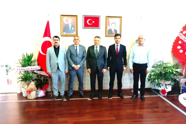 İl Sağlık Müdürlüğü Heyetinden Rektör Gürel’e Hayırlı ​Olsun Ziyareti