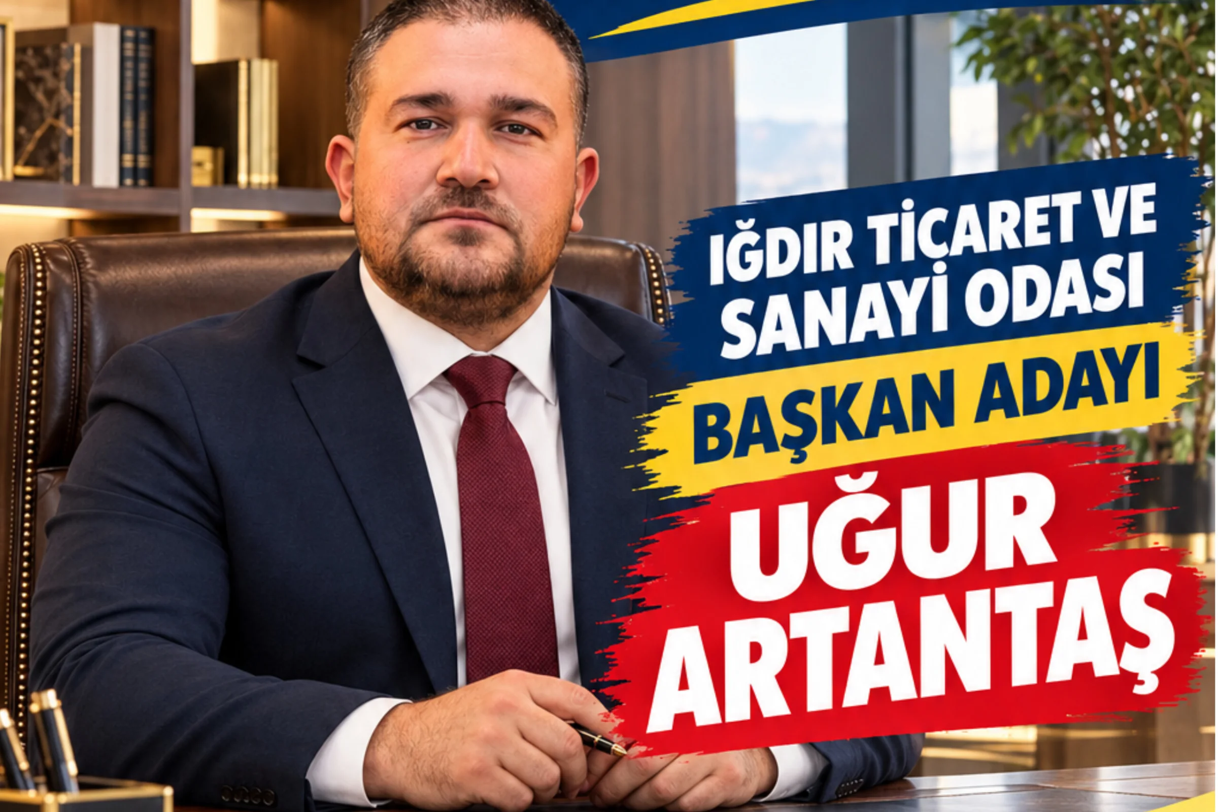UĞUR ARTANTAŞ’TAN IĞDIR TİCARET VE SANAYİ ODASI İÇİN DEĞİŞİM VE ORTAK AKIL VURGUSU kapak görseli