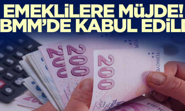 TBMM'den Çalışan Emeklilere Müjdeli Haber: 5 Bin TL İkramiye Kabul Edildi!