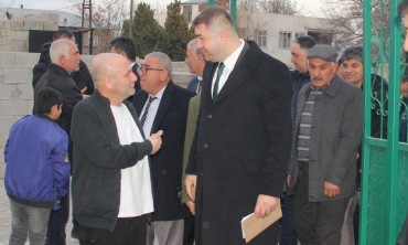 Vali Yardımcısı ve Genel Sekreter Köy Ziyaretlerinde Vatandaşların Sorunlarını Dinledi