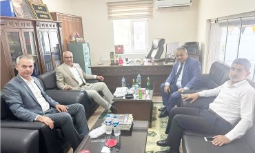 Iğdır İl Müftülüğü'nde Özel Ziyaret:İşadamı Mehmet  Demirel Ailesi ve AK Parti İlçe Başkanı Buluştu