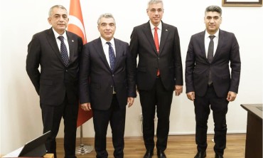 (Gündem Ankara )AK Parti Iğdır Heyetinden Sağlık Bakanı Prof. Dr. Kemal Memişoğlu'na Ziyaret