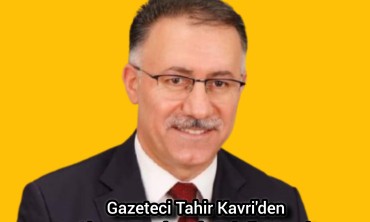 Gazeteci Tahir Kavri'den Ahmet Tutulmaz'a Tebrik Mesajı