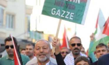 Iğdır'da İşadamı Abdulcabbar Baştemur, Filistin'e Destek Yürüyüşü...