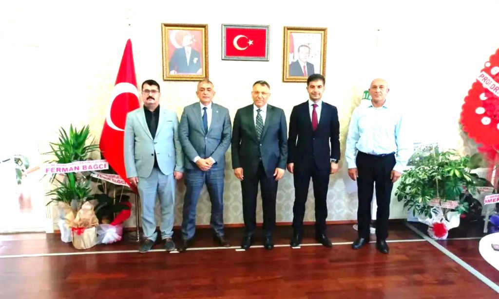 İl Sağlık Müdürlüğü Heyetinden Rektör Gürel’e Hayırlı ​Olsun Ziyareti