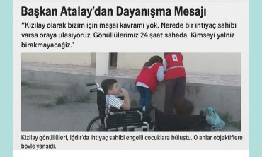 Kızılay Iğdır Şubesi, İhtiyaç Sahiplerinin Yanında: “24 Saat Sahadayız”