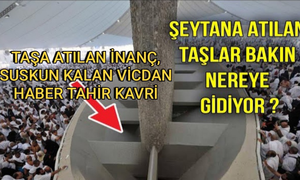 TAŞA ATILAN İNANÇ, SUSKUN KALAN VİCDAN